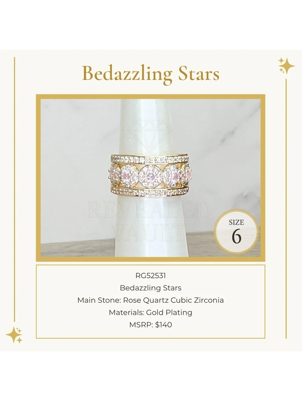 Bedazzling Stars - Size 6 - OG